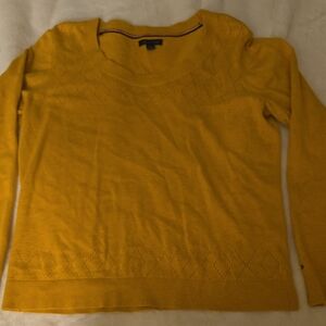 Tommy Hilfiger Golden Yellow Women's Sweater